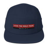 Lead The Wolf Pack Five Panel Cap