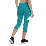 Chevron Capri Leggings