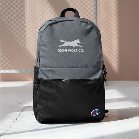 Omni Wolf Co. Embroidered Champion Backpack