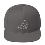 Fluffy Dog Snapback Hat