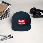 Red Tag Snapback Hat