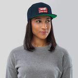 Red Tag Snapback Hat