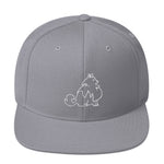 Fluffy Dog Snapback Hat