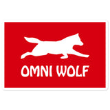 Red Omni Wolf stickers