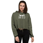 Omni Wolf Women's Crop Hoodie