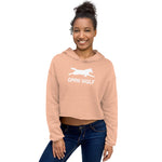 Omni Wolf Women's Crop Hoodie