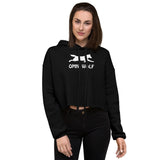 Omni Wolf Women's Crop Hoodie