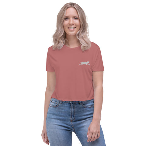 Omni Wolf Women's Crop Tee