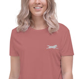 Omni Wolf Women's Crop Tee