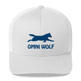 Omni Wolf Trucker Cap - White