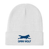 Omni Wolf Embroidered Beanie