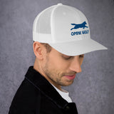 Omni Wolf Trucker Cap - White