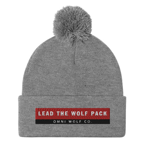 Lead the wolf pack beanie