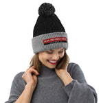 Lead The Wolf Pack Speckled Pom-Pom Beanie