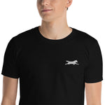 Embroidered Wolf Unisex T-Shirt