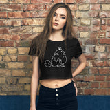 Fluffy Dog Women’s Crop Tee