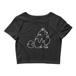 Fluffy Dog Women’s Crop Tee