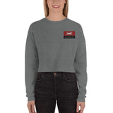 Lead The Wolf Pack Crop Sweatshirt