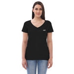 Women’s Recycled V-neck Tee