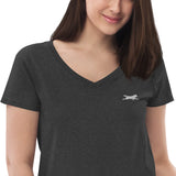 Women’s Recycled V-neck Tee