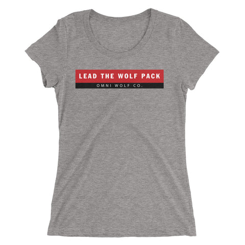 Lead The Wolf Pack Ladies' Tee